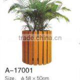 Top Quality Hot Sale Wooden Pak Flowerpot (A-17001) thumbnail-1
