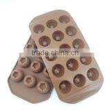 Fancy 15 Cup Five Star Shaped Chocolate Shape Silicone Ice Cube Maker thumbnail-3