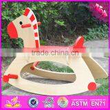 2016 New Design Baby Funny Toy Wooden Rocking Horses for Sale W16D088 thumbnail-3