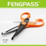 S5-1003 6.25 Inch 2Cr13 Stainless Steel Blade With Colorful Plastic Handle Kid Stationery thumbnail-4