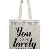 Eco-friendly Standard Size Plain Cotton Tote Bags thumbnail-3