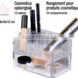 Creative Design Girls' Gifts Plastic OEM Clear PS/ Acrylic Cosmetic Box thumbnail-1