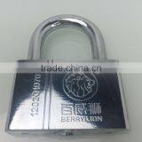 Berrylion Tools Polished 70mm Tri-circle Padlock With Keys thumbnail-2