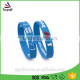 Promotional Silicone Wristbands China Factory Free Sample Wholesale Fashion Cheap Custom Silicon Wristband