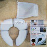Cushion Traveler, Foldding Padded Potty Seat. thumbnail-1