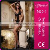 Wholesale Hot Lady Erotic See Through Transparent Lingerie thumbnail-1