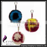 CX-R-38 China Wholesale Fox Fur Keychain Customized thumbnail-2