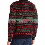 Men Black Sweater Christmas Glasses Man Pattern Christmas Sweater thumbnail-2