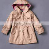 Zm50346b Autumn Kids Clothing Wholesale Pure Color Children Coat thumbnail-5