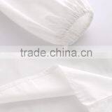 Wholesale Puff Sleeve Kids Girl Shirt White Blouse for Little Girls thumbnail-3