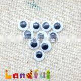 12mm DIY Handicraft Toy Wiggle Moving Eyes Round Plastic Googly Eyes thumbnail-2