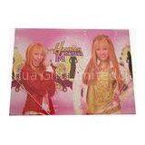 Customized 300g White Card Lenticular Notepad / File Folder