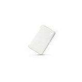 White Thin USB 5000mAh Li-polymer Power Bank , HTC One Portable Charger thumbnail-1