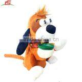 Crazy Laughing Dog Piggy Bank Plush Electric Toys for Kid Children thumbnail-2
