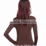 Coffee Modal Muslim Subcoat/women Long Sleeve Muslim Modal t Shirt/ Women Muslim Bodysuit