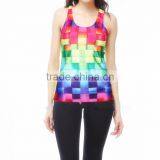 2016 TOP OEM New Design Young Stripe Women Sport Tank Top 02
