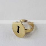 Fashion Unique Design Stylish Letters Women's Alloy Finger Ring