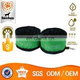 Double Foldable Water Proof Camping Pet Travel Bowls Dog Food Bag thumbnail-1