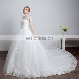HS1606 Vintage Wedding Dress Customized Plus Size Beach Mermaid Bridal Gown thumbnail-3
