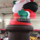 Customized Beautiful Hot Selling Inflatable Father Christmas,outdoor Xmas Inflatable Santa thumbnail-2