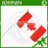 OEM Cheap Price High Quality Polyester Mini Stick Waving Hand Flag thumbnail-2
