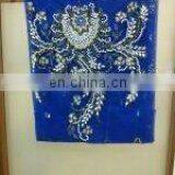Hand Made Indian French Lace With Beaded and Stone 2015 Fashion D.No.1 thumbnail-3