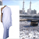 Muslim Pilgrimage 100% Pure Cotton Ihram Haji Towel / Pure Cotton Ihram / Muslim Ihram thumbnail-2