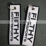 DIY Cute Animals Keyring Rabbit Embroidery Retractable Floating Key Chain Custom thumbnail-4