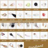 17*46 mm Black Virgin Marry Jewelry Necklace Drop Pendant Crystal Tray for Cabochon thumbnail-6