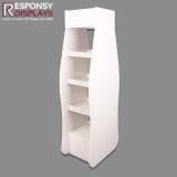Wooden 4 Tiers Floor Milk Drink Beverage Display Rack thumbnail-1