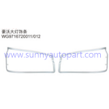 Hot Sell Sinotruk Truck Body Part Headlamp for HOWO 07 WG9719720001/2 thumbnail-2