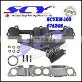 Exhaust Manifold Fits 88-92 for Isuzu Pickup 2.6L-L4 8-94464-410 894464410 8-94464-410-2 8944644102 8-94464-410-3 8944644103