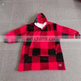 Super Soft Warm Cozy Wearable Sherpa Hoodie for Adults & Children, Reversible, Hood & Large Pocket Oversized Sweatshirt Blanket thumbnail-5