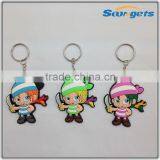 Soft 3D Custom Rubber Keyring Wholesale thumbnail-2