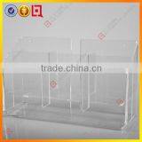 Wall Mount Clear Acrylic Brochure Holder thumbnail-2
