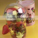 12oz/360ml Clear PET Cold Beverage Cup,clear Plastic Parfait Cup With Matching Lid, Disposable Takeaway Cold Coffee Cup thumbnail-1