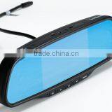 Dual Lens Car Dvr Full hd 1080P Car Camera With 5 INCH Rearview Mirror thumbnail-4