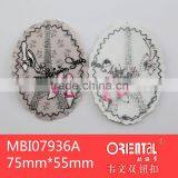 Iron on Lovely High Heeled Shoes Embroidery Patch thumbnail-4