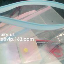 COSMETIC MAKEUP BAG, TOILETRY TRAVEL POUCH, HOLOGRAPHIC ORGANIZER, BIKINI SWIMWEAR PACKAGE thumbnail-1