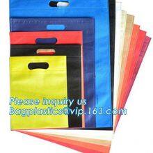 Gift Reusable Tote Bags Travel To-Go Food Containers Non-Woven Fabric Party Tote Bags Reusable Shopping Grocery Bags thumbnail-3