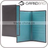 guangzhou factory genuine leather travel passport holder organizer wallet wholesale                        
                                                Quality Choice