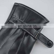 Wholesale Winter Warm Guantes De Cuero Para Moto thumbnail-2