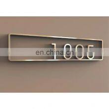 Hot Selling Good Quality Classic Design Lobby Office Wall Stainless Steel Letters Signs Signage thumbnail-3