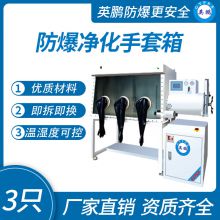 Guangzhou Yingpeng Explosion proof Purification Glovebox 3 pieces on one side