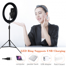 Ringlight Ring Fill Light Lmap 12 Inch Tiktok Youtube Video Photographic RGB Selfie Led Ring Light With Tripod Stand thumbnail-5