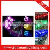 9pcs 3W RGB 3 in 1 Led Par Light Led Par64 Stage DJ Lighting