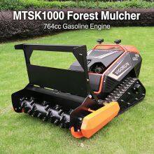 VIGORUN MTSK1000 4-Stroke Cordless Crawler Lawn Mower Forest Mulcher 764cc Gasoline Engine Self Propelled Industrial Heavy-Duty thumbnail-1