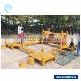 JT16-12401 Unique Designed Full Large Wooden Children Outdoor Playground Equipment thumbnail-3