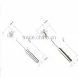 New Easy Whisks Rotating 14" Hand Blender Versatile Egg Beater -Quality Stainless Steel Hand Push Mixer thumbnail-6