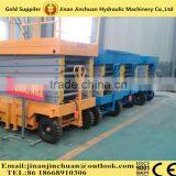 Mobile Hydraulic Scissor Lifting Platform Mini Electric Scissor Lift Platform Hydraulic Table Lift thumbnail-6